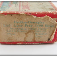 Heddon Green Frog Little Luny In Box 3409B