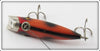 South Bend Red Head Orange Body Black Spots Fish Oreno In Intro Box