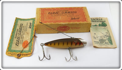 South Bend Pike Scale Fish Oreno In Correct Intro Box 953 P
