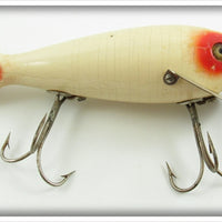 Vintage Heddon Red & White Spin Diver Lure 3002