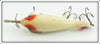 Heddon Red & White Spin Diver 3002