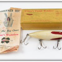 Vintage Hastings Sporting Goods Wilson's Fluted Wobbler In Box No. 1F