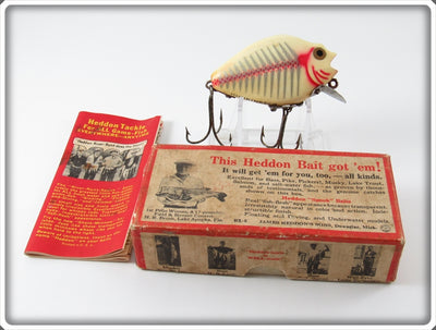 Heddon White Shore 740 Punkinseed Floater In Box 742XS 