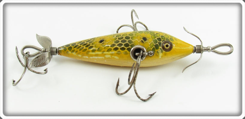 Vintage Heddon Frog Scale 100 Dowagiac Minnow Lure 109J