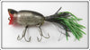 Arbogast Glitter Ghost Black Back Hula Popper