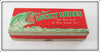 Vintage Paw Paw Lucky Lures Empty Red Box 