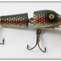 Vintage South Bend Dace Jointed Midget Pike Oreno Lure 2955 N