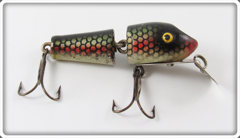 Vintage South Bend Dace Jointed Midget Pike Oreno Lure 2955 N