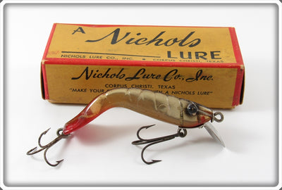 Vintage Nichols Lure Co Shrimp Lure In Box 