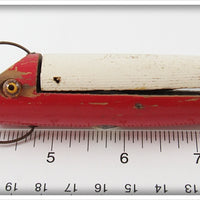 Babbitt Red & White Automatic Weedless Fish Lure