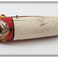 Babbitt Red & White Automatic Weedless Fish Lure
