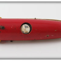 Babbitt Red & White Automatic Weedless Fish Lure