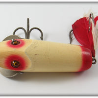 Heddon Red & White Giant Runt