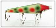 Immell Bait Co C.J. Frost Red & Green Spotted Skipper Lure