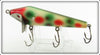 Immell Bait Co C.J. Frost Red & Green Spotted Skipper