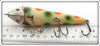 Immell Bait Co C.J. Frost Red & Green Spotted Skipper