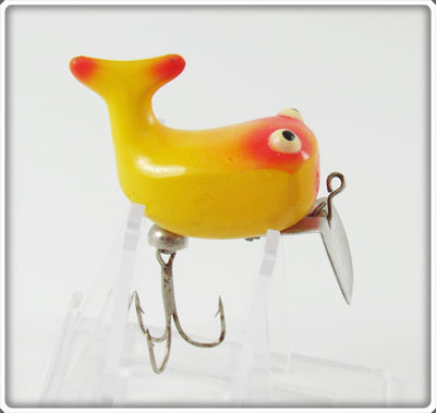 Vintage Heddon Yellow Topkick Paint Over Lure