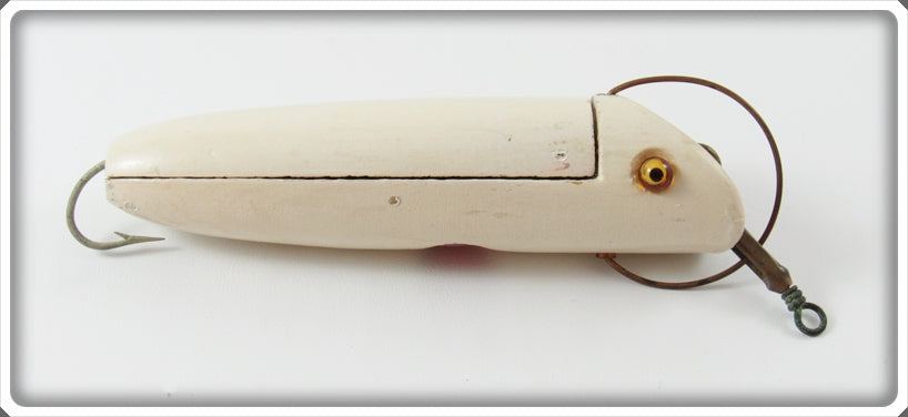 Vintage Babbitt White Automatic Weedless Fish Lure