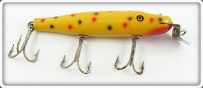 Creek Chub Yellow Spotted With Glass Eyes Pikie 714 Special 