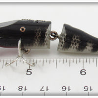 Creek Chub Black Scale Jointed Spinning Pikie 9433 P In Box