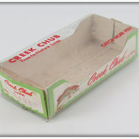 Creek Chub Black Scale Jointed Spinning Pikie 9433 P In Box