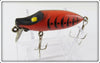 Wizard Lure Mfg Co Red With Black Ribs Wizard