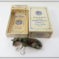 Wright & McGill Gray Crawfish In Correct Box