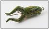 Pflueger Conrad Frog In Correct Box With Paper 767 Natural Green