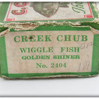 Creek Chub Golden Shiner Wigglefish In Box 2404