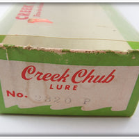 Creek Chub Mackerel Plastic Husky Pikie In Correct Box 2320 P Special