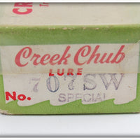 Creek Chub Mullet Saltwater Pikie In Box 707 SW Special