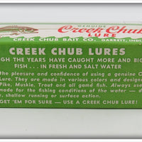 Creek Chub Perch Saltwater Pikie In Box 701 SW Special