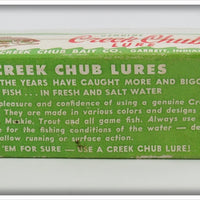 Creek Chub Pikie Scale Saltwater Pikie In Box 700 SW Special