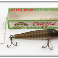 Vintage Creek Chub Pikie Scale Saltwater Pikie In Box 700 SW Special