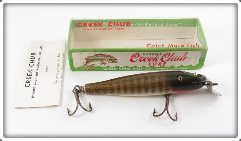 Vintage Creek Chub Pikie Scale Saltwater Pikie In Box 700 SW Special