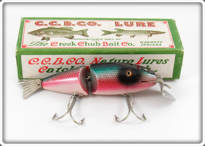 Vintage Creek Chub Redside Dace Wigglefish Lure In Box 2405 