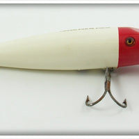 Creek Chub Red & White Saltwater Pikie In Box 702 SW