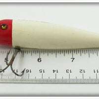 Creek Chub Red & White Saltwater Pikie In Box 702 SW