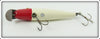 Creek Chub Red & White Saltwater Pikie In Box 702 SW