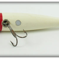 Creek Chub Red & White Saltwater Pikie In Box 702 SW
