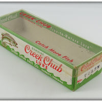 Creek Chub Red & White Saltwater Pikie In Box 702 SW