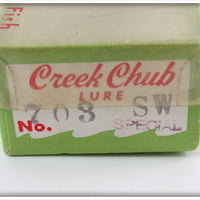 Creek Chub Silver Shiner Saltwater Pikie In Box 703 SW Special