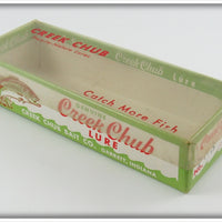 Creek Chub Silver Shiner Saltwater Pikie In Box 703 SW Special