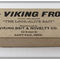 Viking Bait & Novelty Co Viking Frog In Box