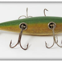 Winchester Green & Gold Five Hook Underwater Minnow Lure 9211