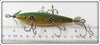 Winchester Green & Gold Five Hook Underwater Minnow