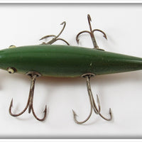 Winchester Green & Gold Five Hook Underwater Minnow