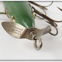 Winchester Green & Gold Five Hook Underwater Minnow