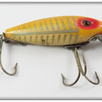 Vintage Heddon Yellow Shore 110 XRY River Runt Lure