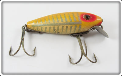 Vintage Heddon Yellow Shore 110 XRY River Runt Lure